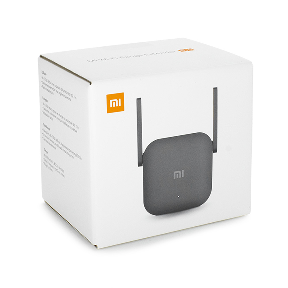 Repetidor Wi-Fi Xiaomi Mi Range Extender , 2 Antenas, 2.4GHz, 300Mbps, Preto